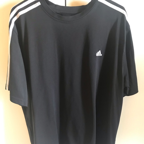 adidas Tops - Classic Adidas 3 Stripe Top